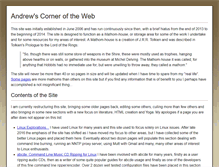 Tablet Screenshot of andrews-corner.org